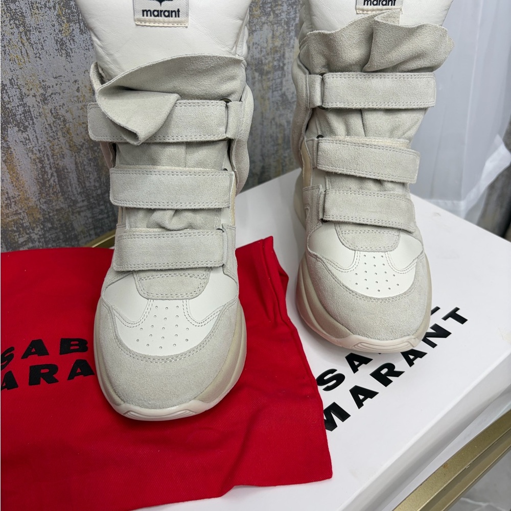 Isabel Marant Balskee Wedge Sneakers - Picture 4 of 4